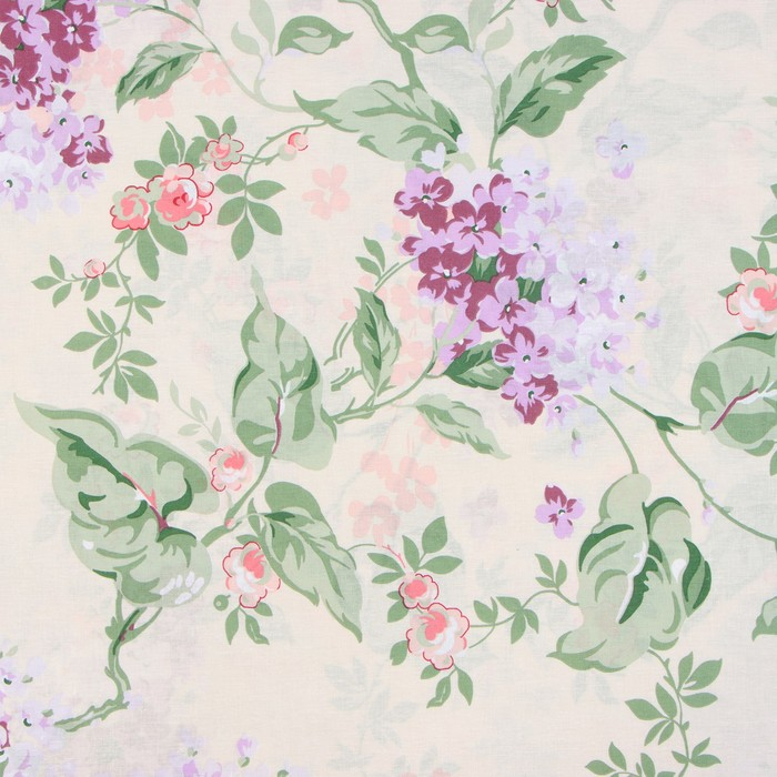 Постельное бельё Этель Евро &laquo;Сирень&raquo; 200х217 см, 220х240 см, 70х70 см -2 шт,100% хлопок, бязь