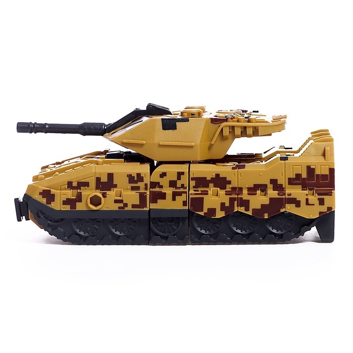 Робот &laquo;Танк&raquo;, трансформируется, цвет МИКС