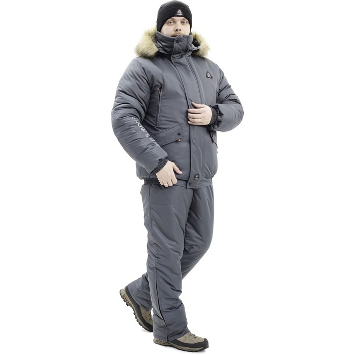 Костюм "ВЬЮГА-2", taslan, размер 48, цвет серый