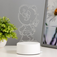 Светильник "Медвежонок" LED RGB от сети 9,7х9,5х18 см RISALUX Светильник "Медвежонок" LED RGB от сети 9,7х9,5х18 см RISALUX