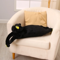 Мягкая игрушка «Кот», 90 см, цвет черный Мягкая игрушка «Кот», 90 см, цвет черный