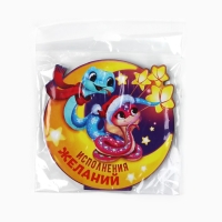 Оберег новогодний на подставке &laquo;Исполнения желаний&raquo;, 8,2 х 8,4 см.