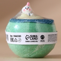 Бомбочка для ванны с игрушкой ЧИСТОЕ СЧАСТЬЕ «Снеговик», 130 г, Новый Год Бомбочка для ванны с игрушкой ЧИСТОЕ СЧАСТЬЕ «Снеговик», 130 г, Новый Год