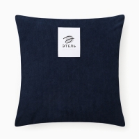 Чехол на подушку Этель Diamond 43*43см, цв. синий Чехол на подушку Этель Diamond 43*43см, цв. синий