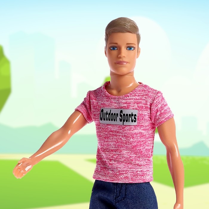 Кукла-модель &laquo;Марк&raquo; цвет розовый