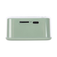 Портативная колонка DW12, 5 Вт, прозрачная, 400 мАч, зелёная Портативная колонка DW12, 5 Вт, прозрачная, 400 мАч, зелёная