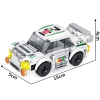 Конструктор Гонка &laquo;Спорткар&raquo;, 104 детали
