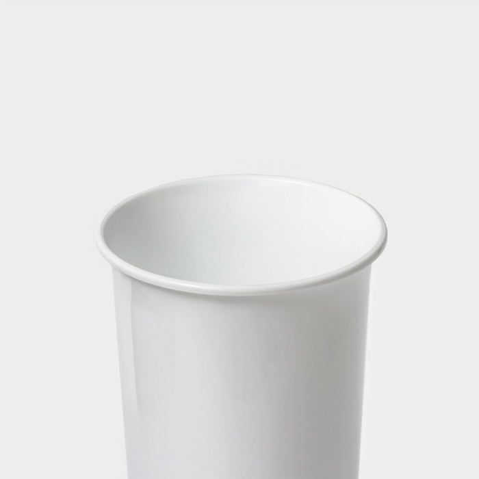 Ваза для цветов Sinty,1,6 л, цвет снежно-белый Ваза для цветов Sinty,1,6 л, цвет снежно-белый