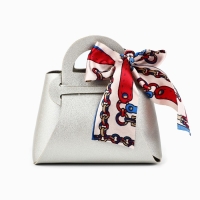 Сумочка подарочная &laquo;Серебро&raquo;, 12 х 13 х 5.5 см