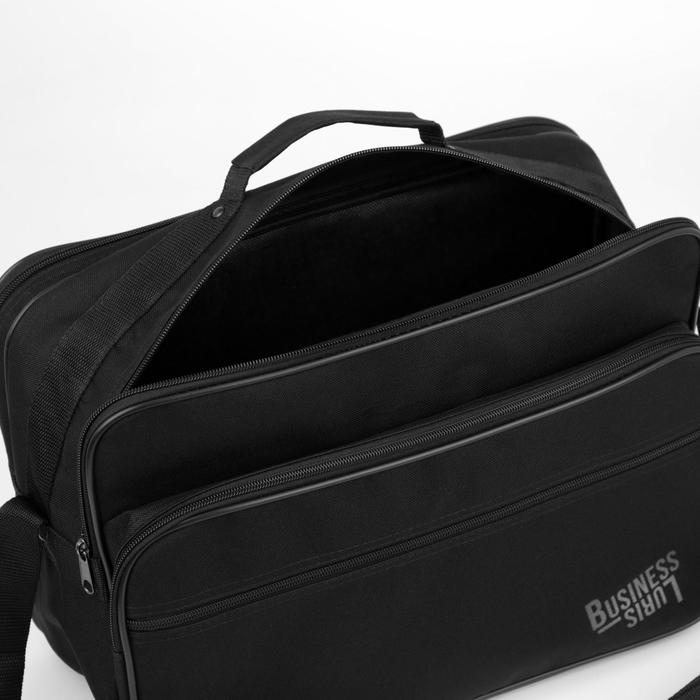 Сумка мужская Luris, цвет чёрный