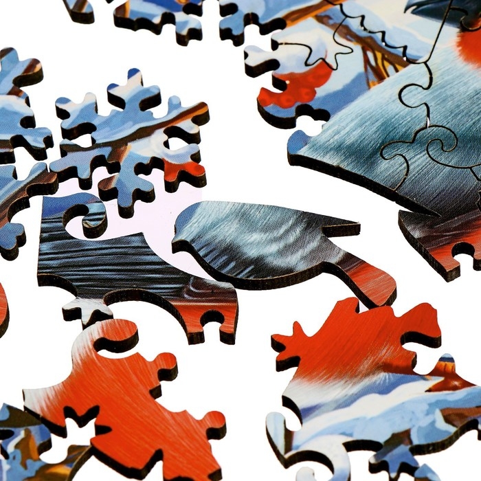 Новогодний пазл фигурный «Новый год! Зимний день» Новогодний пазл фигурный «Новый год! Зимний день»