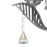 Бра "Федерика" Е27 40Вт хром 12х16,5х28 см Бра "Федерика" Е27 40Вт хром 12х16,5х28 см