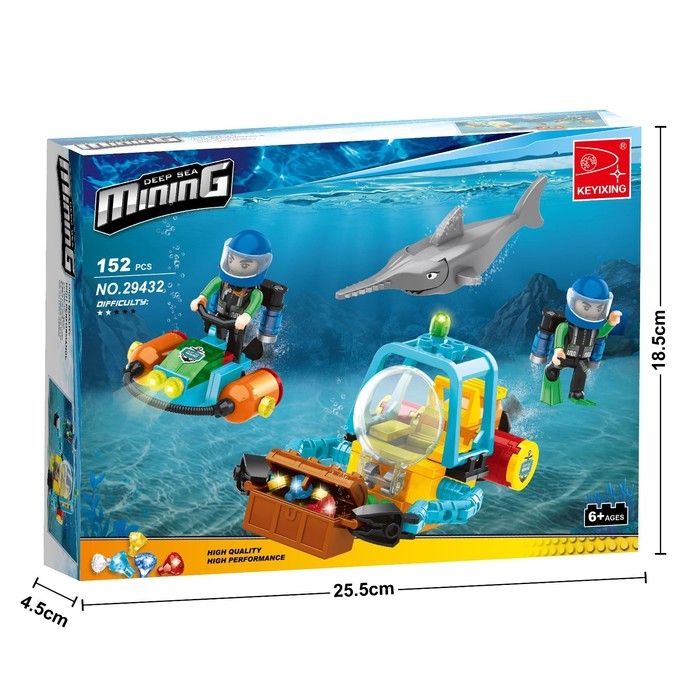 Конструктор Кладоискатели &laquo;Глубинные искатели&raquo;, 152 детали