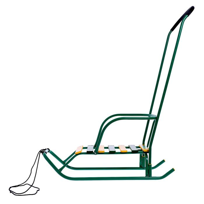 Санки &laquo;Ветерок 2&raquo;, цвет зелёный