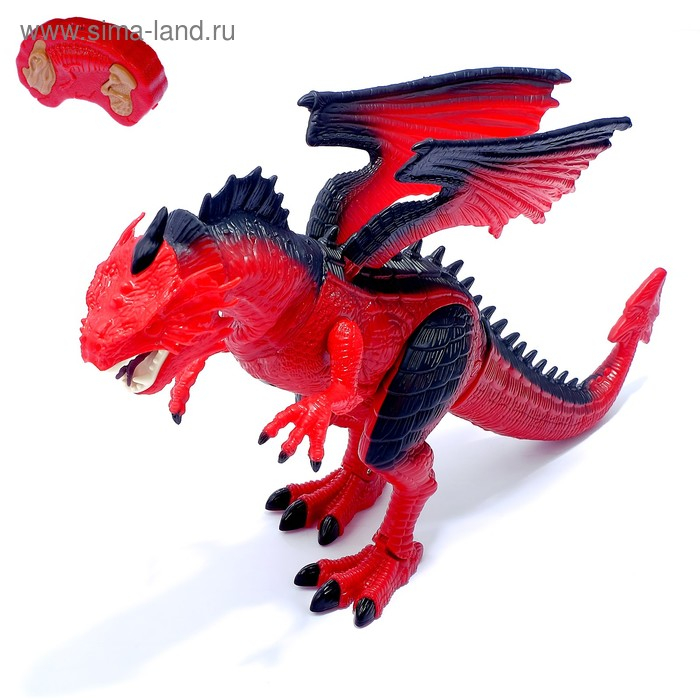 Дракон радиоуправляемый, эффект дыма, световые и звуковые эффекты Дракон радиоуправляемый, эффект дыма, световые и звуковые эффекты