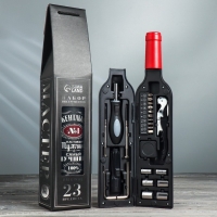 Набор инструментов в формовой бутылке «Джентльмен», 23 предмета Набор инструментов в формовой бутылке «Джентльмен», 23 предмета