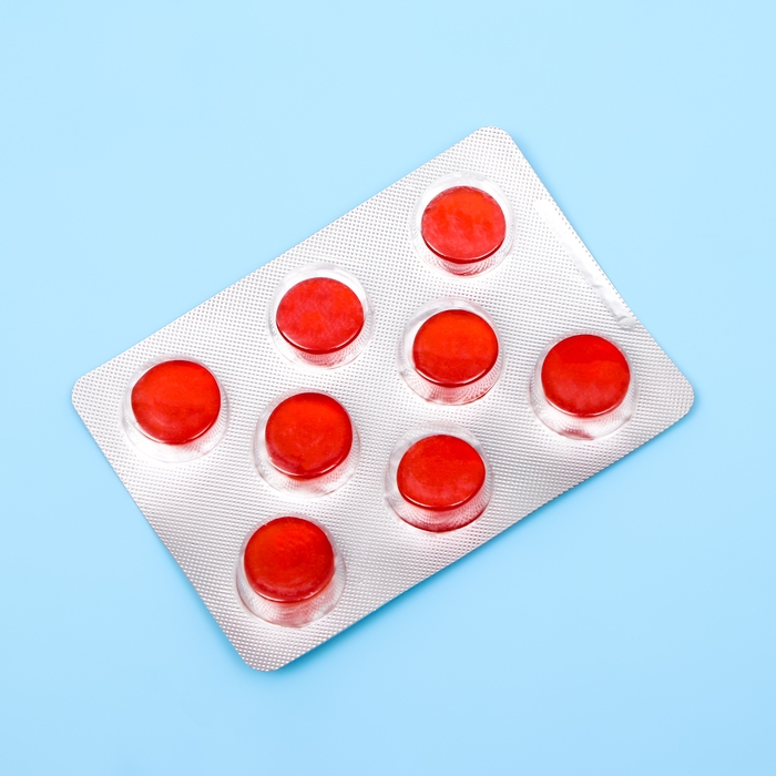 Леденцы "Антитупицин" со вкусом клубники со сливками, 16 г