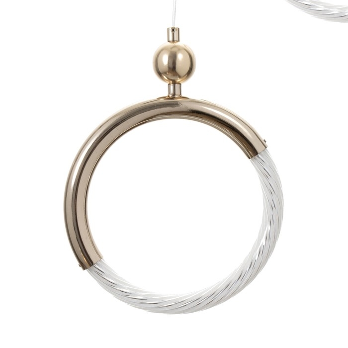 Светильник BayerLux Светильник BayerLux "Олендал" LED 30Вт черно-золотой 69х5х48-150 см