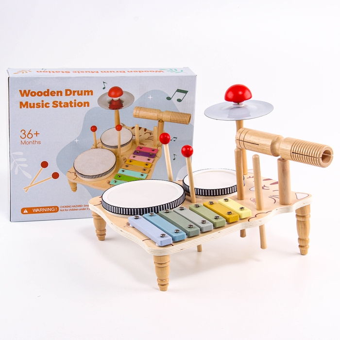 Набор музыкальных инструментов &laquo;Яркая музыка&raquo; 31 &times; 26 &times; 28 см