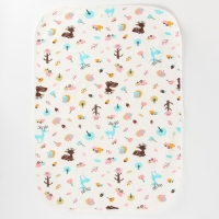 Пеленка на непромокаемой основе, 50х70 см &laquo;Оленята&raquo;