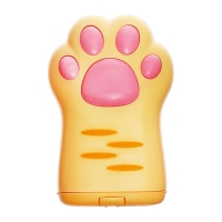 Точилка двойная Кошачья лапка МИКС, с зеркалом Точилка двойная Кошачья лапка МИКС, с зеркалом