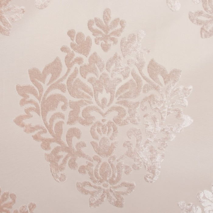 Штора тюлевая сетка с бархатом Этель &laquo;Ренессанс&raquo;, 170 &times; 265 см, цвет белое золото, п/э 100 %