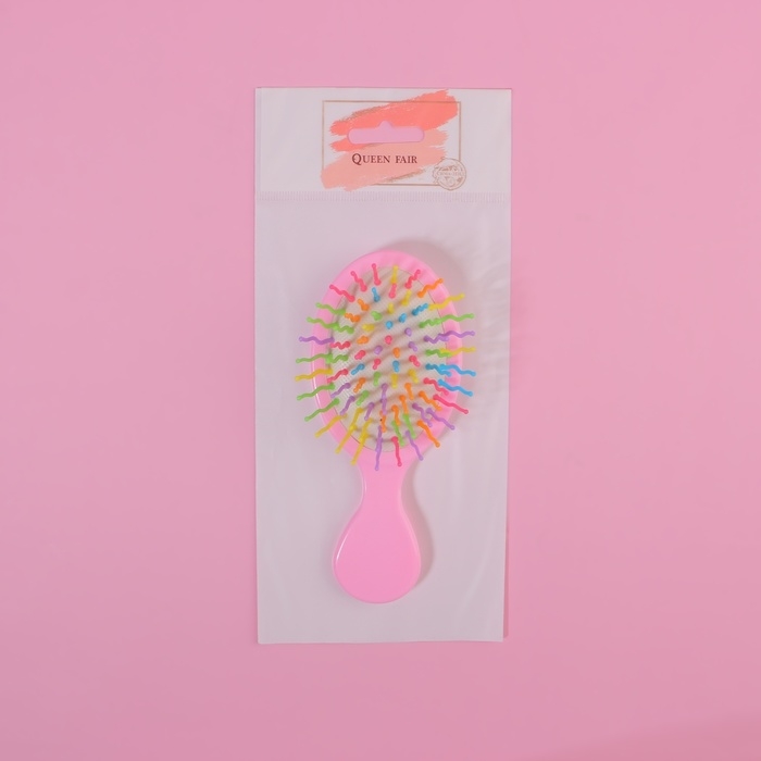 Расчёска - мини массажная, 6 × 14,5 см, рисунок МИКС Расчёска - мини массажная, 6 × 14,5 см, рисунок МИКС