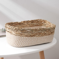 Корзина для хранения плетёная ручной работы Доляна &laquo;Рита&raquo;, 30&times;20&times;12,5 см, цвет коричневый