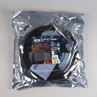 Гибкий неон Uniel 8 × 16 мм, IP67, 15 м, SMD2835, 120 LED/м, 10 Вт/м, 24 В, свечение холодное белое Гибкий неон Uniel 8 × 16 мм, IP67, 15 м, SMD2835, 120 LED/м, 10 Вт/м, 24 В, свечение холодное белое