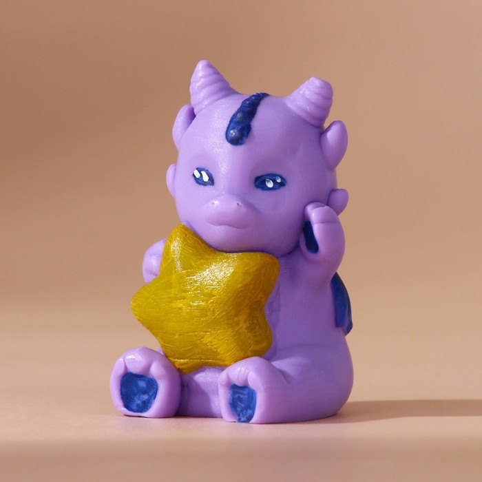 Мыло для рук «Дракоша со звездой», 80 г, Новый Год Мыло для рук «Дракоша со звездой», 80 г, Новый Год