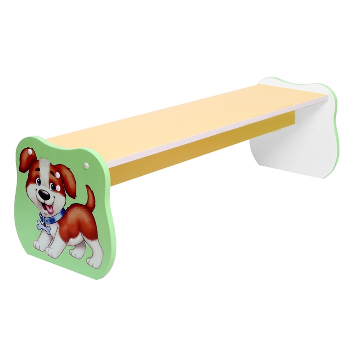 Скамейка детская &laquo;Пёсик&raquo; 340 &times; 310