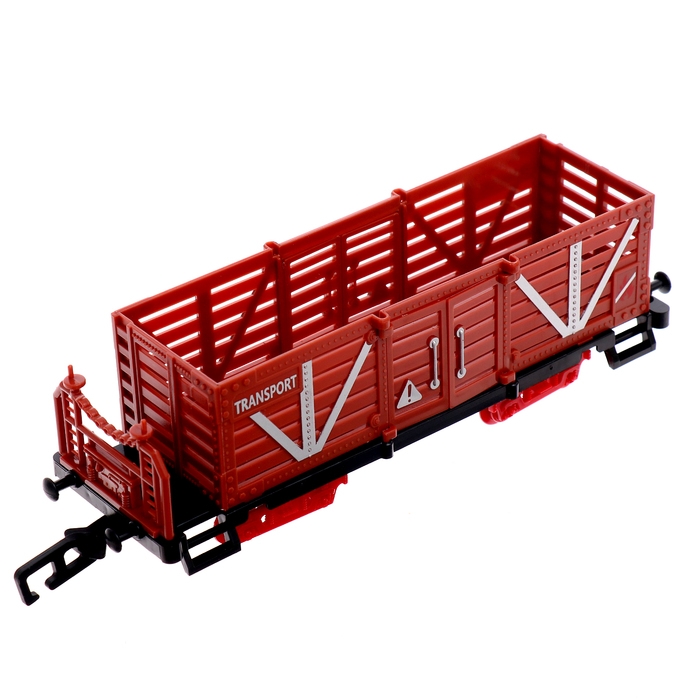 Железная дорога «Винтаж», 2 состава в комплекте, свет и звук, работает от батареек Железная дорога «Винтаж», 2 состава в комплекте, свет и звук, работает от батареек