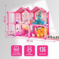 Дом для кукол &laquo;Кукольный дом&raquo; с мебелью и аксессуарами