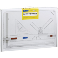 Доска чертежная А3 ArtSpace, рейсшина, треугольник, чертежный узел 281665 Доска чертежная А3 ArtSpace, рейсшина, треугольник, чертежный узел 281665