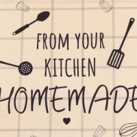 Дорожка "Этель" Homemade 30*70 см, 100% хлопок, саржа 190 г/м2 Дорожка "Этель" Homemade 30*70 см, 100% хлопок, саржа 190 г/м2