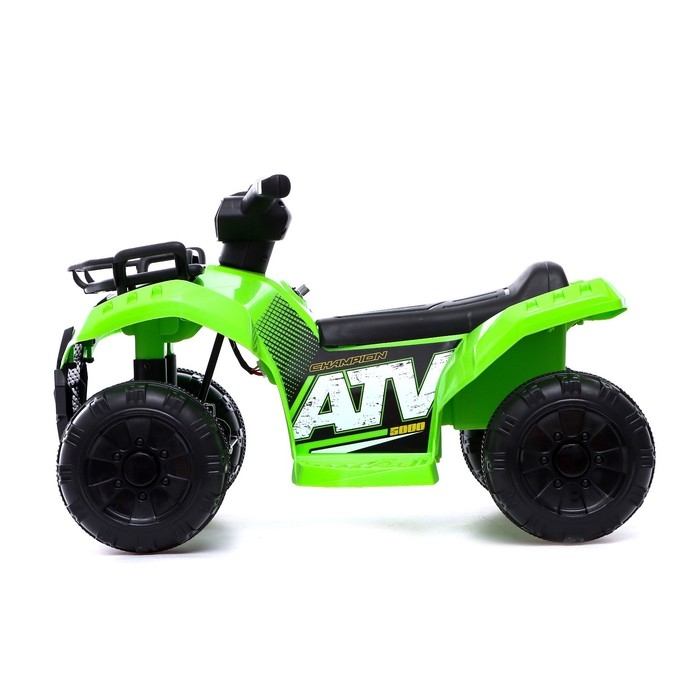 Электромобиль &laquo;Квадроцикл&raquo;, цвет зелёный