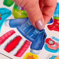 Новогодняя магнитная игра одевашка «Новый год! Зимняя принцесса» Новогодняя магнитная игра одевашка «Новый год! Зимняя принцесса»