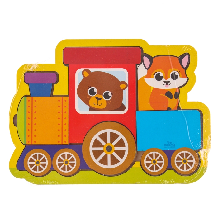 Головоломка &laquo;Паровозик&raquo; для самых маленьких