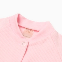 Комбинезон детский с закрытыми ножками, цвет розовый, рост 62 Комбинезон детский с закрытыми ножками, цвет розовый, рост 62