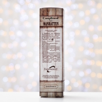 Подарочный набор косметики № 1750 Compliment Manhatten: гель для тела и волос, 250 мл, мочалка