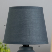 Настольная лампа "Асель" Е14 40Вт зелёный 14х14х24 см RISALUX Настольная лампа "Асель" Е14 40Вт зелёный 14х14х24 см RISALUX