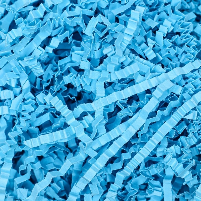 Наполнитель бумажный, синий, 50 г