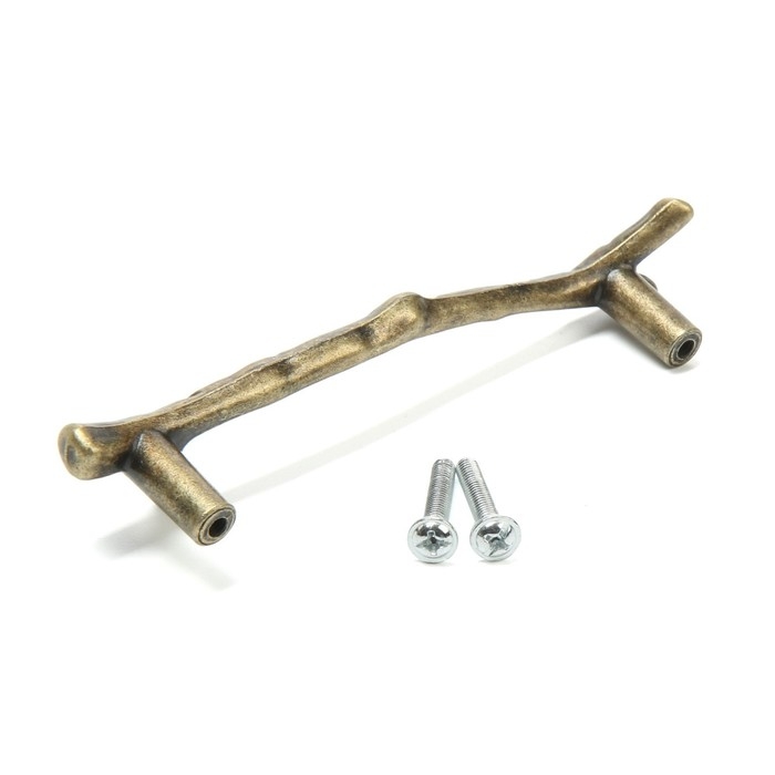 Ручка-скоба CAPPIO "Ветка" RSC009, м/о 96 мм, цвет старинная бронза