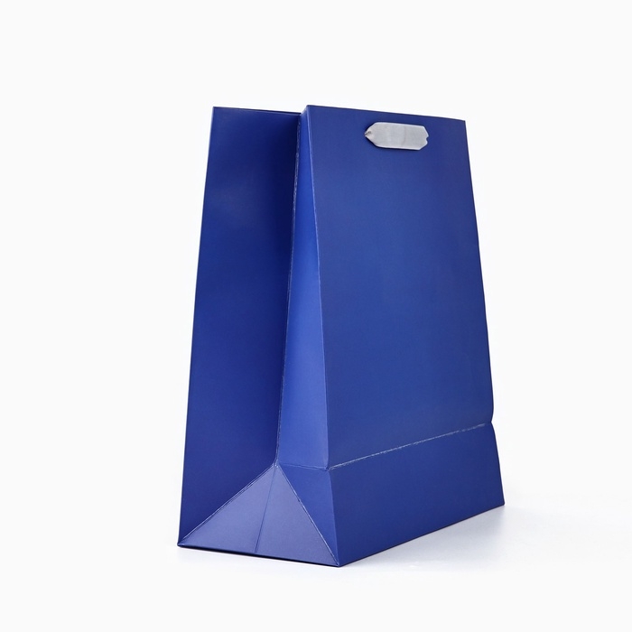 Пакет подарочный новогодний ламинированный &laquo;С Новым годом&raquo;, глиттер, ML 23 х 27 х 11.5 см, Новый год