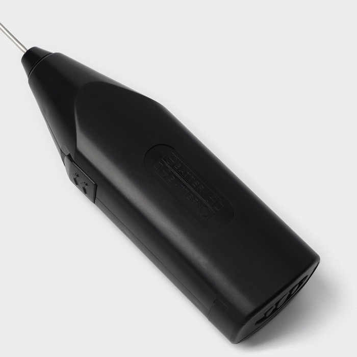 Капучинатор Доляна, 20&times;4&times;2,5 см, 2,5 Вт, цвет чёрный