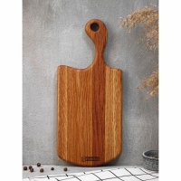 Доска разделочная и для подачи &laquo;Рубикон&raquo;, 30&times;15&times;2 см, дуб