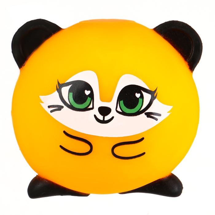 Антистресс сквиш мялка &laquo;Лисичка&raquo;,с пастой, в пакете