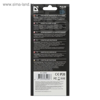 Наушники Defender Pulse 420, вакуумные, микрофон, 105 дБ, 32 Ом, 3.5 мм, 1.2 м, чёрно-синие Наушники Defender Pulse 420, вакуумные, микрофон, 105 дБ, 32 Ом, 3.5 мм, 1.2 м, чёрно-синие
