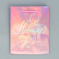 Пакет голографический &laquo;Нежность&raquo;, S 12 х 15 х 5.5 см, Новый год