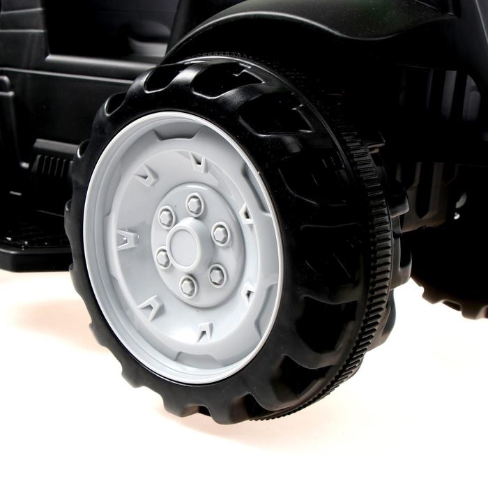 Детский электромобиль &laquo;Трактор&raquo;, с прицепом, цвет жёлтый